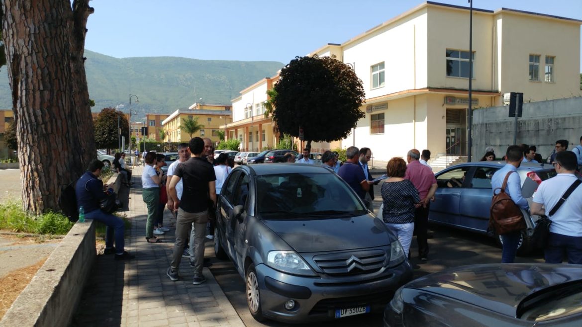 Allarme bomba al tribunale di Nocera