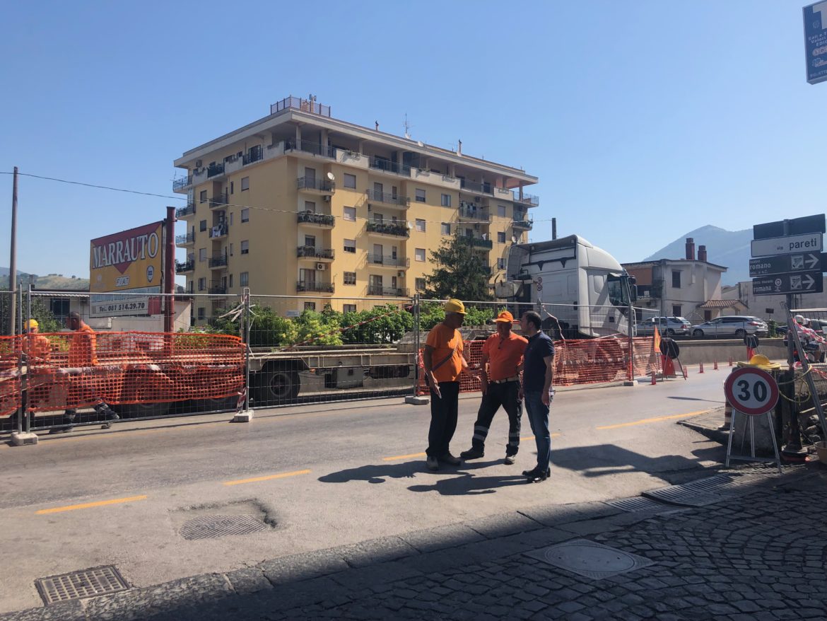lavori strade nocera superiore