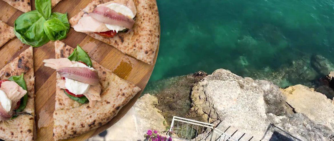 La pizza di Wip un monumento ai prodotti del territorio