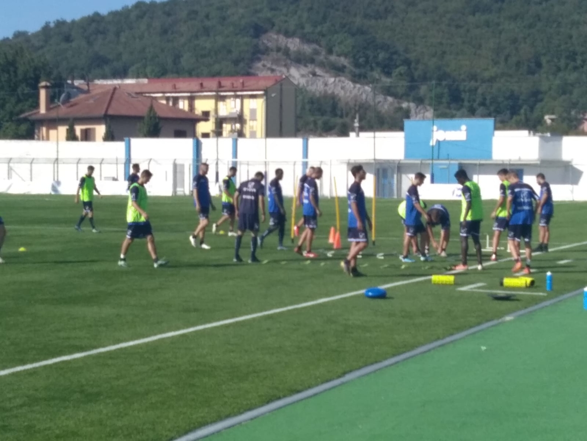 Paganese allenamento