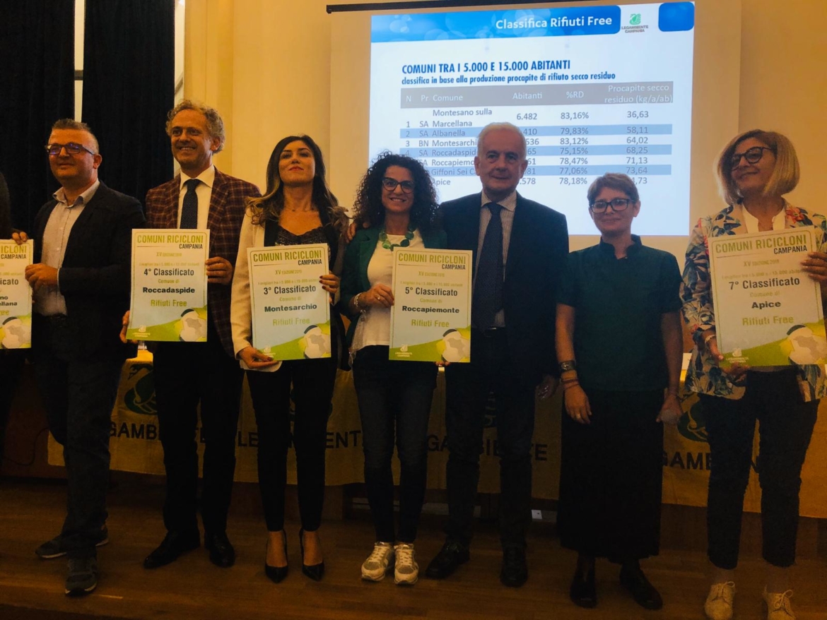 Roccapiemonte comune riciclone