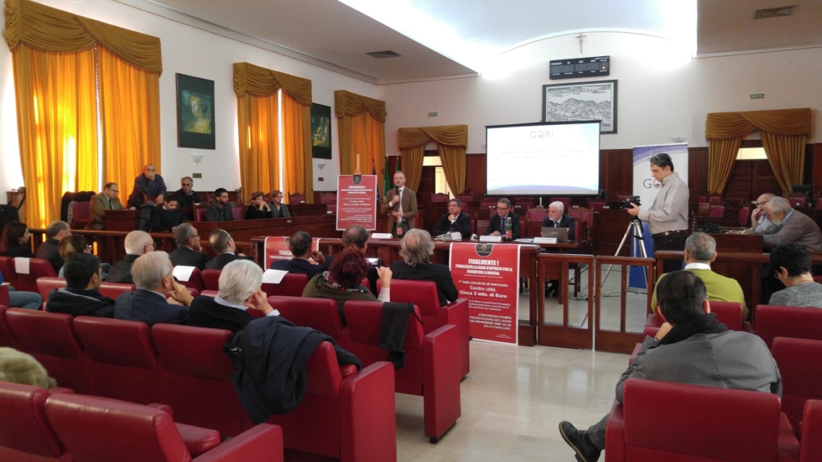 Conferenza stampa appalto fognature Nocera Inferiore