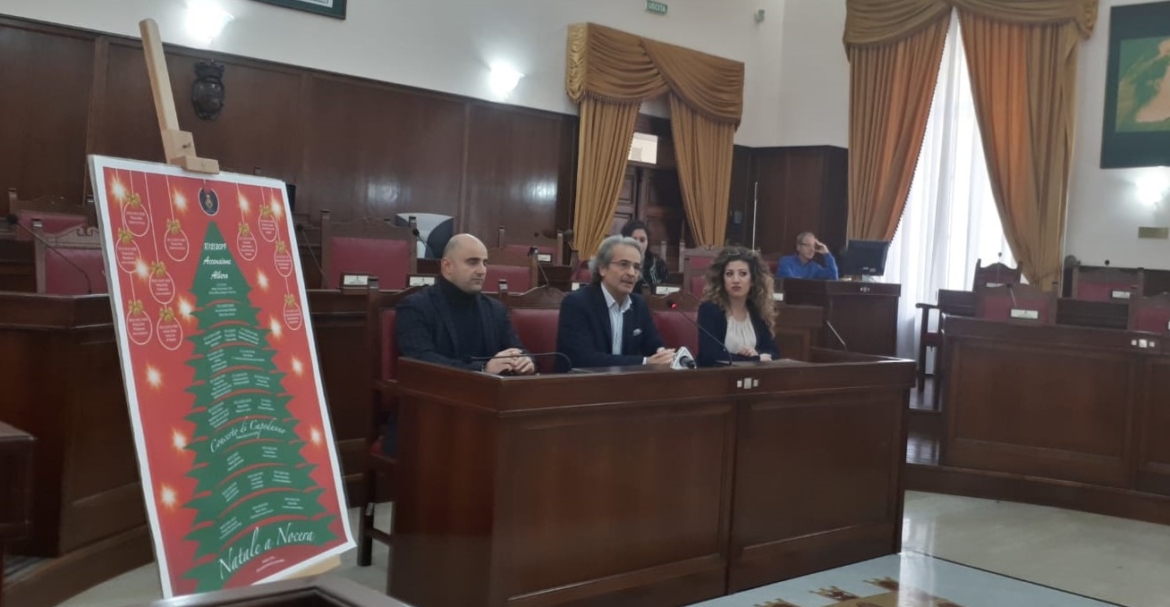 Nocera Inferiore presentazione cartellone natalizio