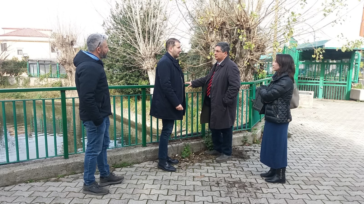 Laghetto San Mauro sopralluogo