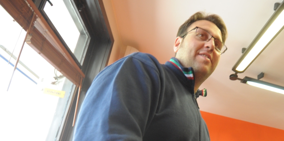 Ciccio De Vivo in redazione