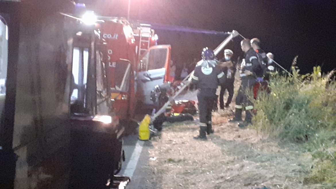 incidente Siano recupero auto