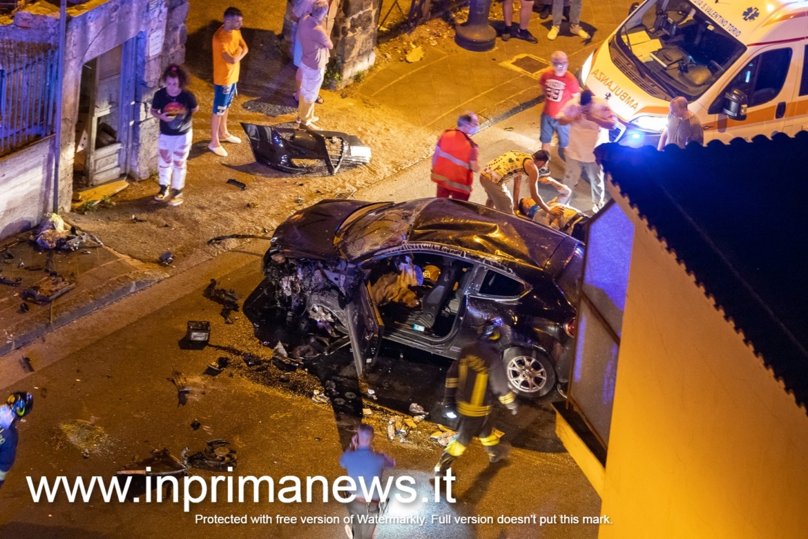 Incidente Via Atzori Nocera Inferiore 1