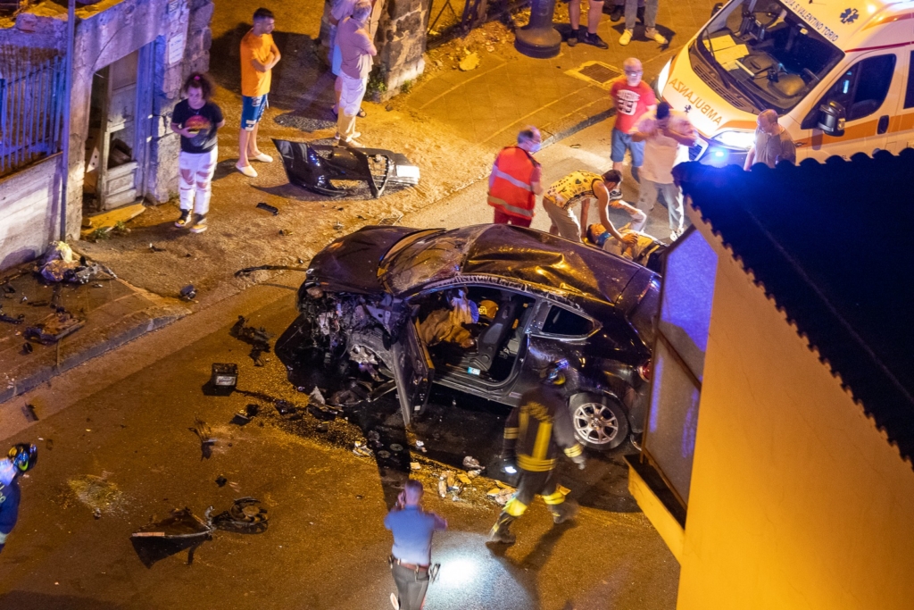 Incidente automobilistico Nocera Inferiore