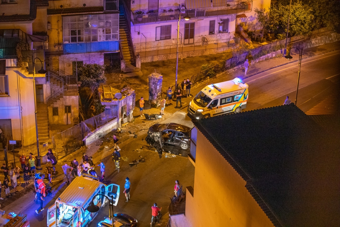 incidente stradale Nocera Inferiore