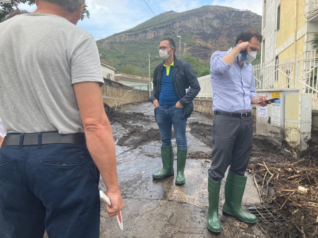 Nocera Superiore frana Cuofano