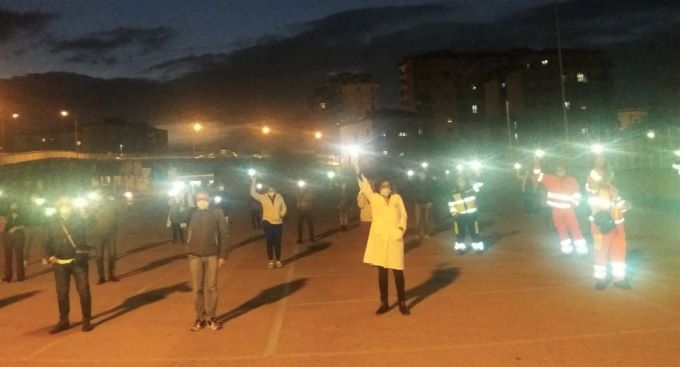 protesta medici Nocera Inferiore