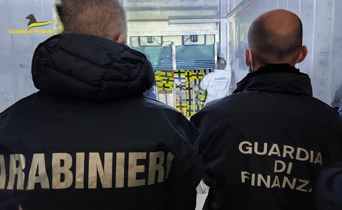 Cocaina, sequestro record al porto di Salerno