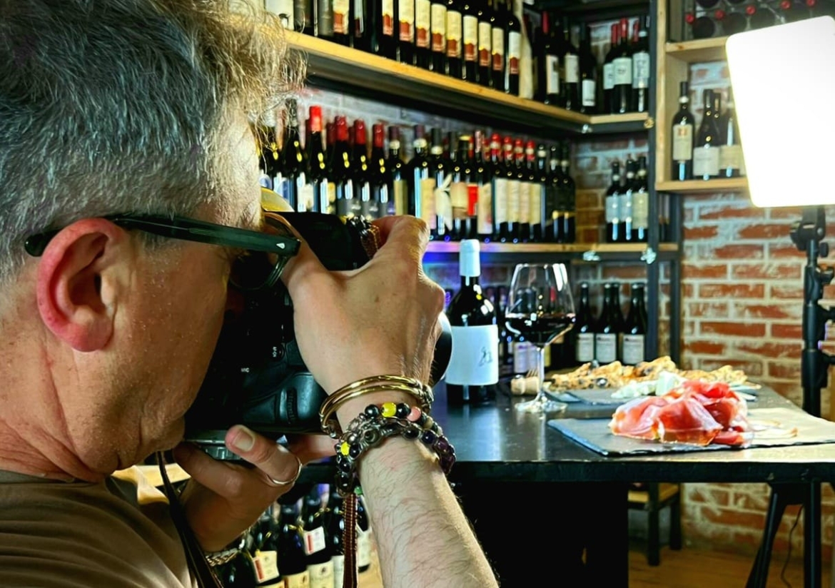 Shooting da Wip per il nuovo menù