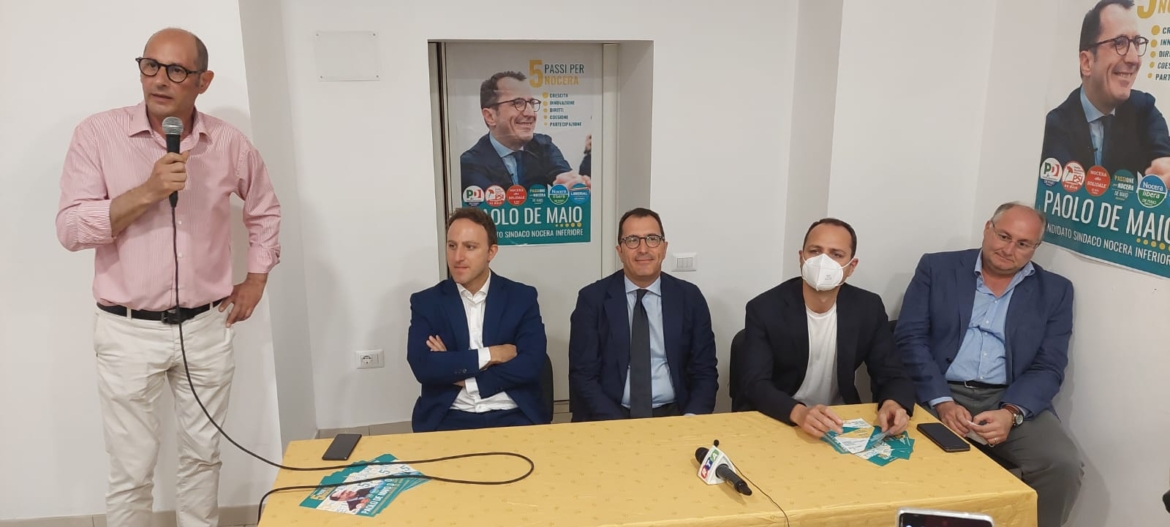 De Luca “Nocera al centro del progetto del Pd”