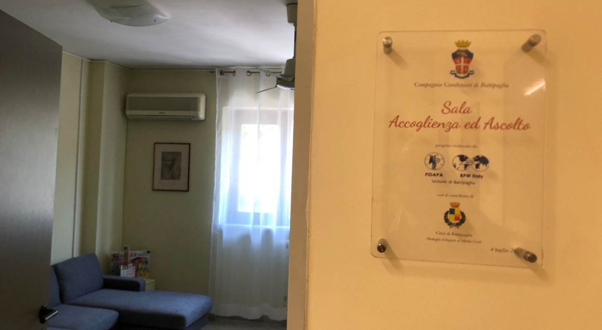 Carabinieri, uno spazio per donne e bambini vittime di violenza