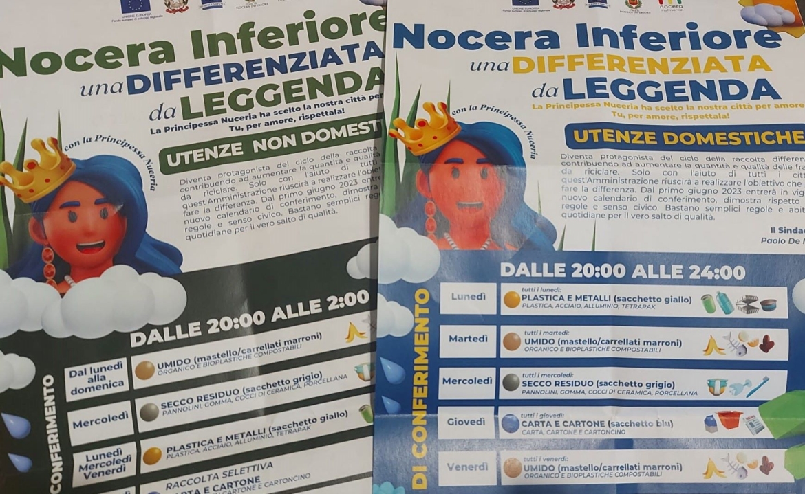 Raccolta differenziata Nocera Inferiore