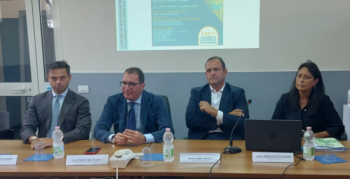 Nocera, così cambiano le aree industriali