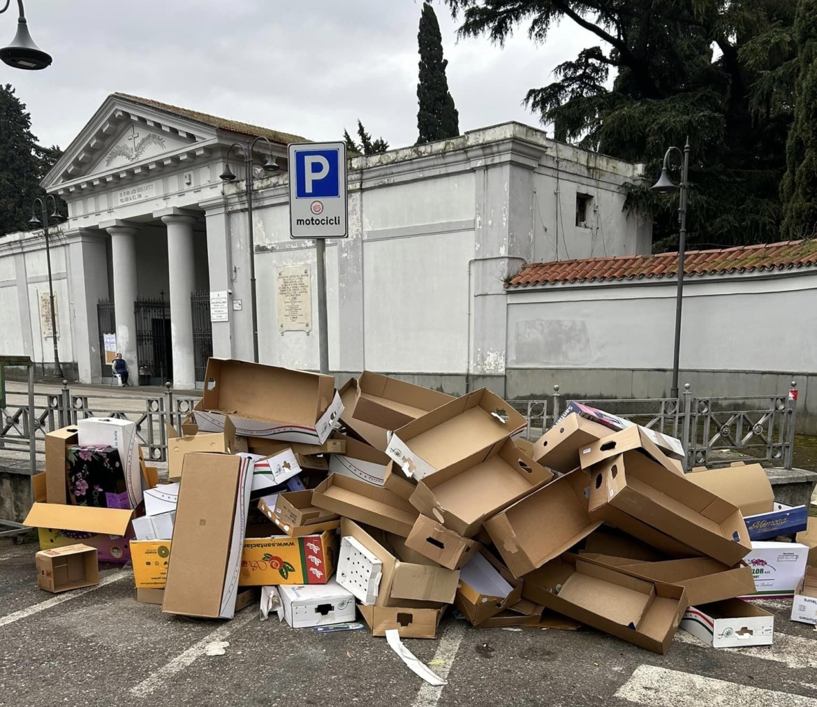 Il cimitero di Nocera, la denuncia di Citarella