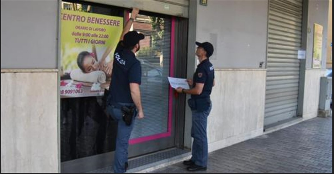Nocera, chiuso un centro massaggi cinese