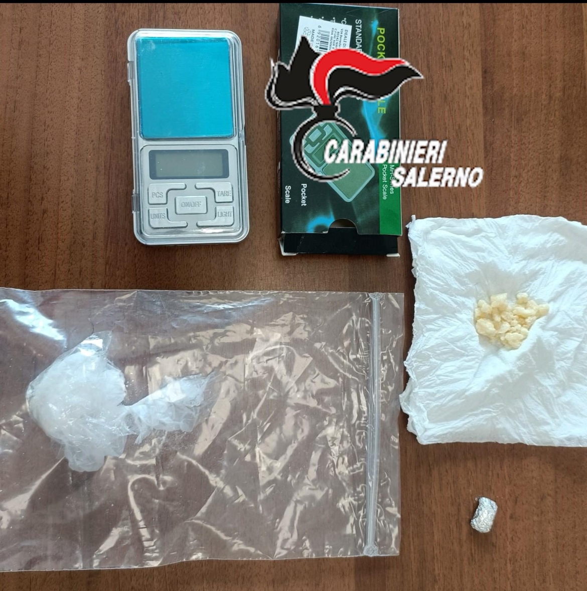 Roccapiemonte, fermato pusher nocerino