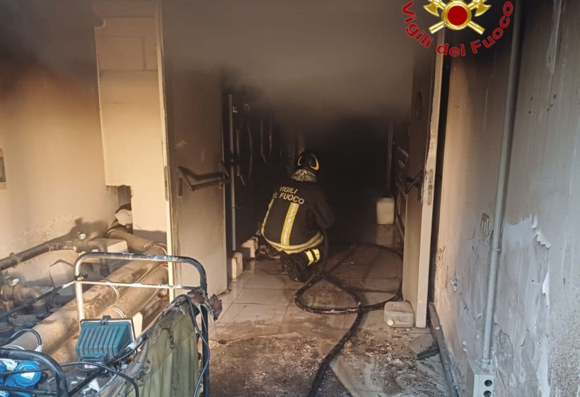 Fiamme al Park Hotel & Spa di Mercato San Severino