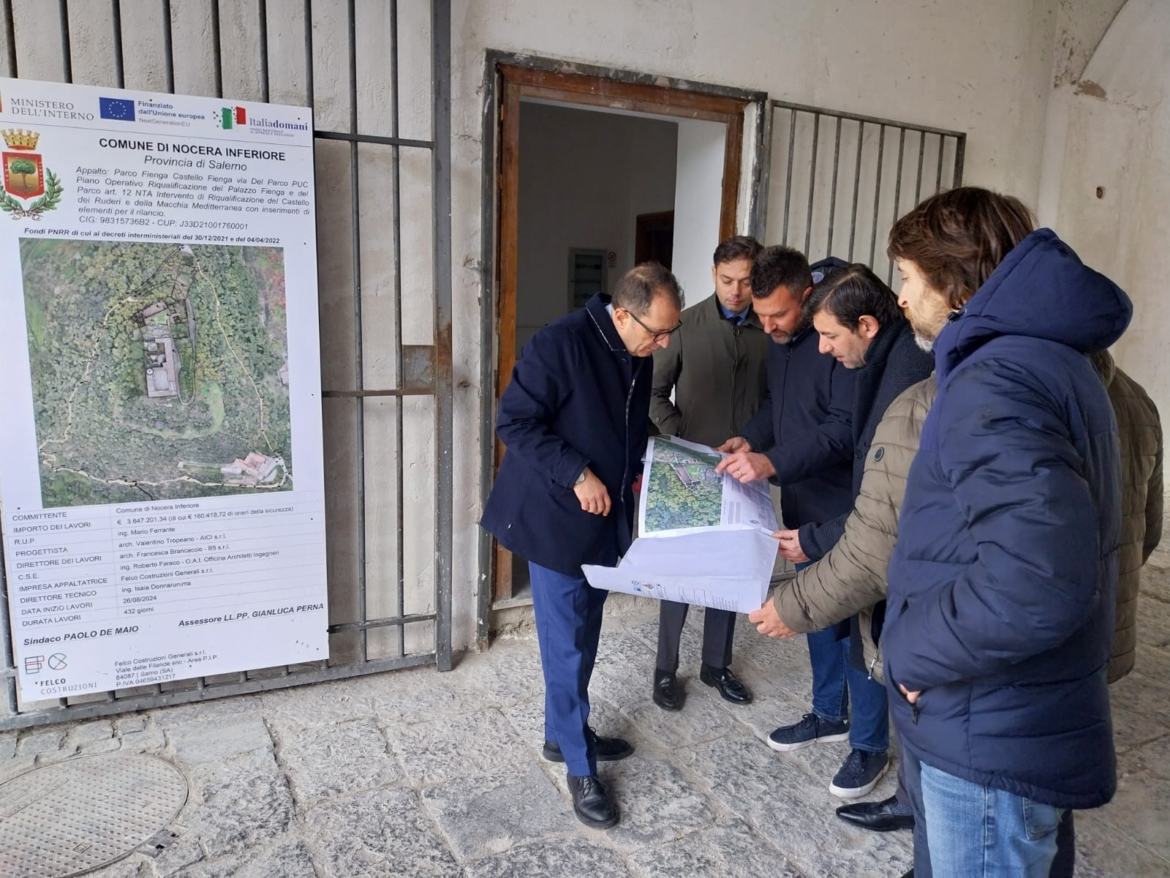 Castello del Parco, lavori in corso