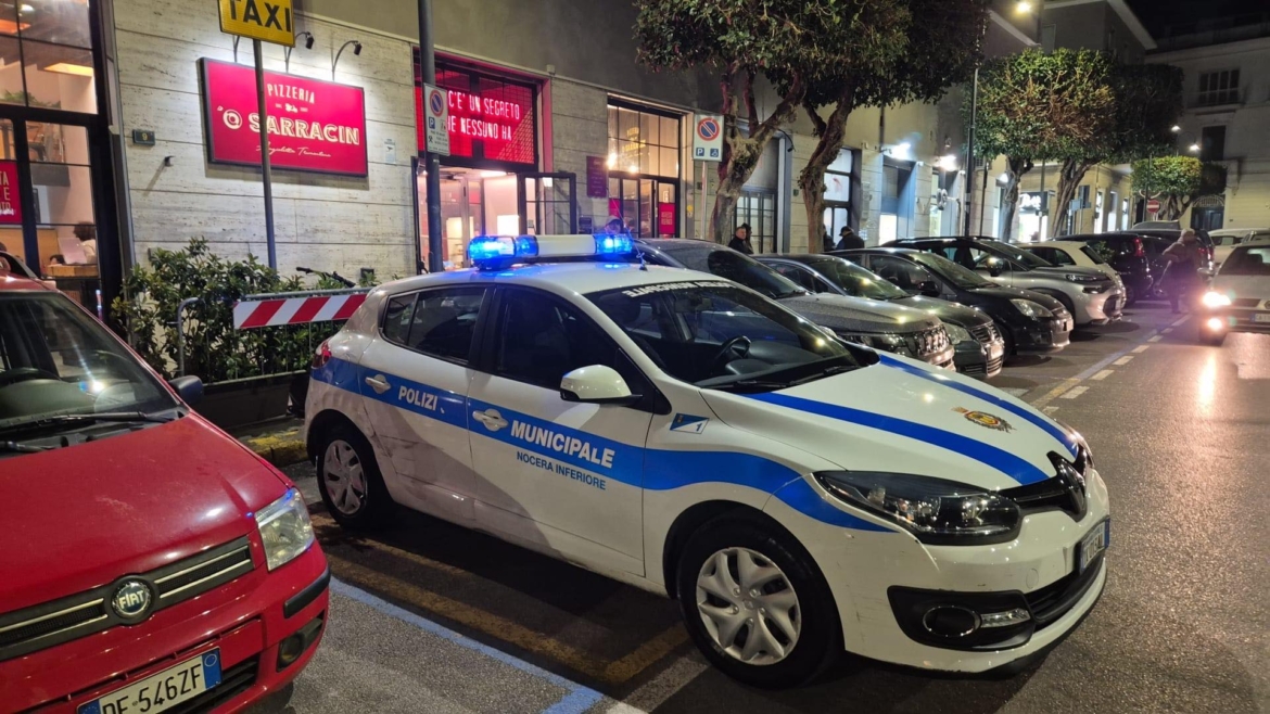 Nocera, blitz della polizia nella zona della stazione