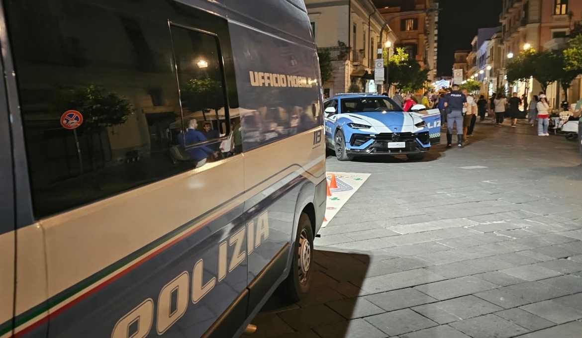 Sicurezza stradale, la Polizia porta “E…state con noi” a Cava de’ Tirreni