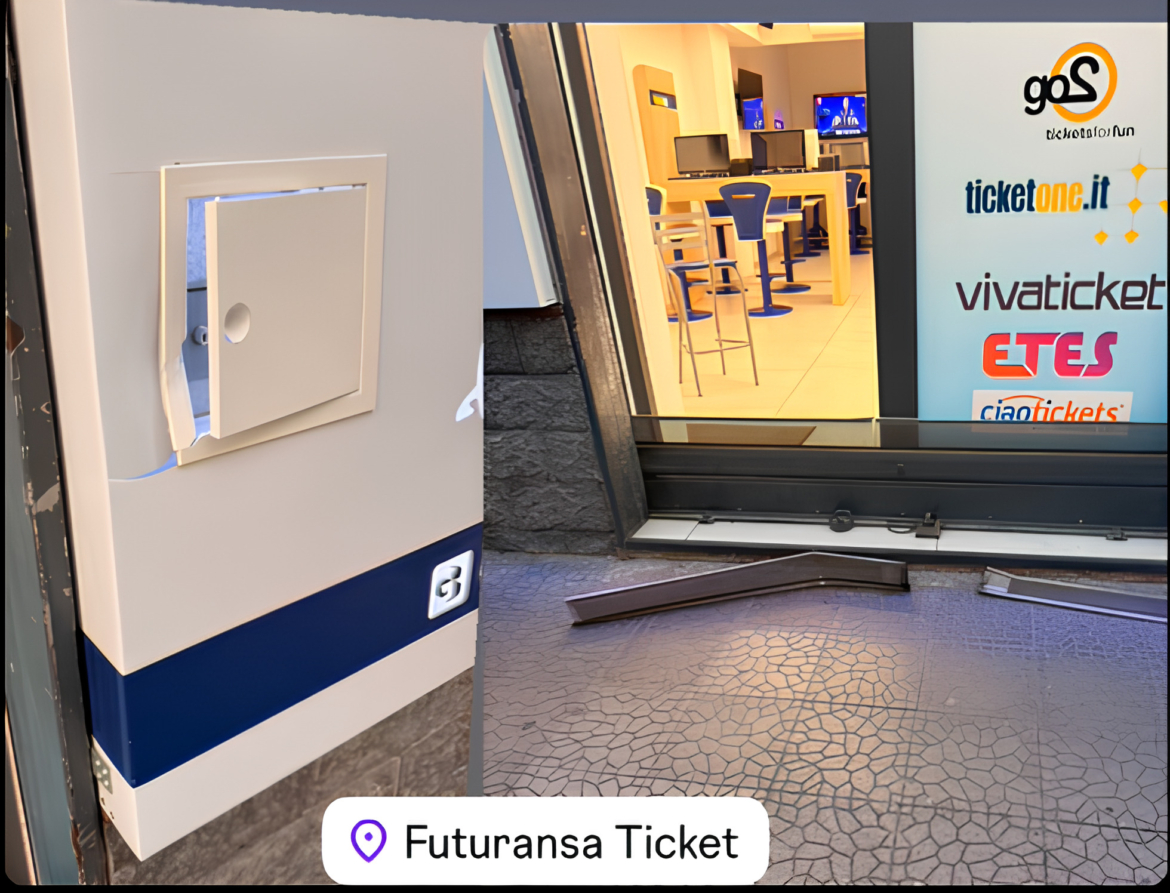 Nocera, furto a Futuransa, ma i ladri restano a mani vuote