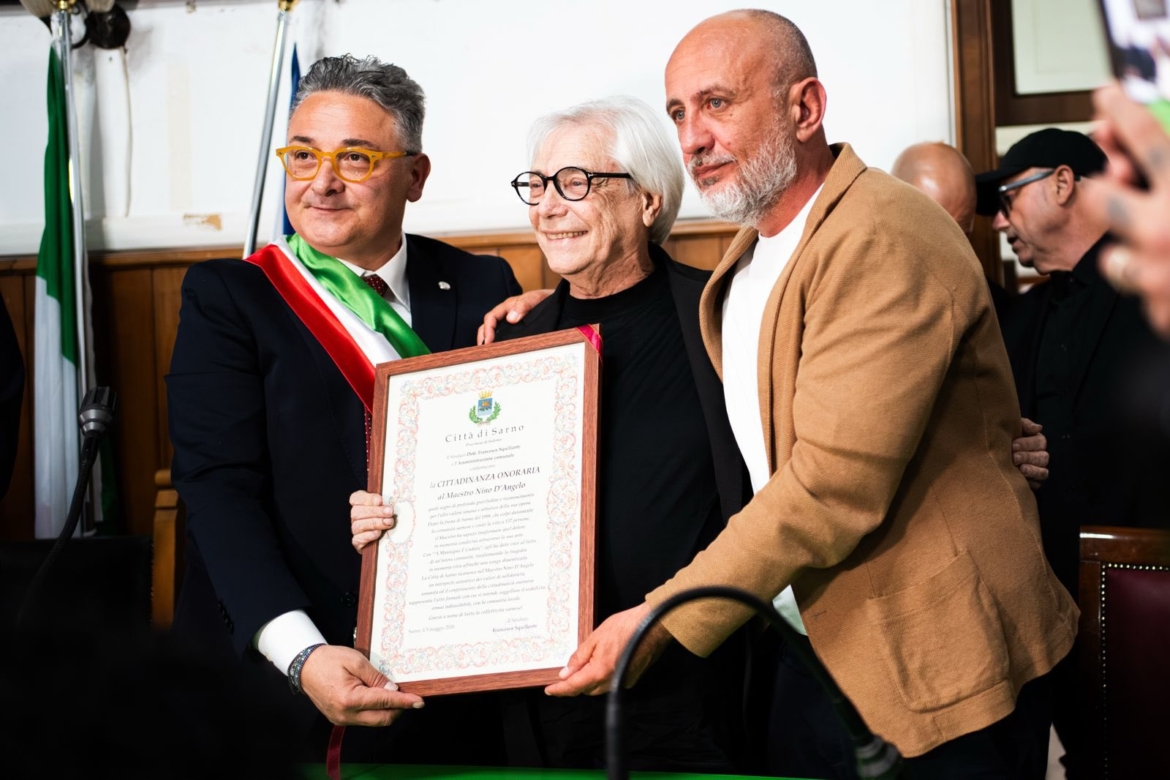 Nino D'Angelo cittadinanza Sarno