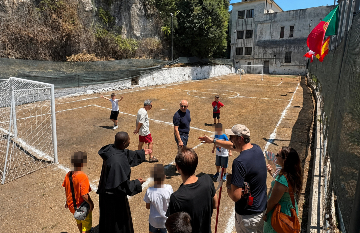 Inaugurato il nuovo campetto al Convento di Sant’Antonio