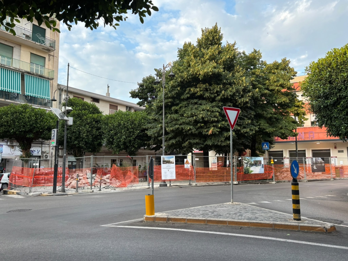 Nocera Inferiore, al via i lavori in centro: commercianti in ansia