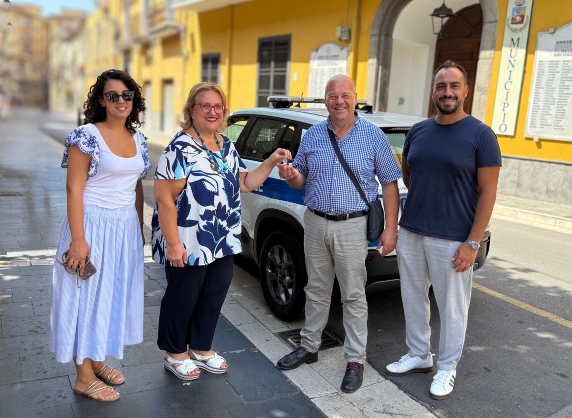 Castel San Giorgio, nuova Jeep ibrida per la polizia locale